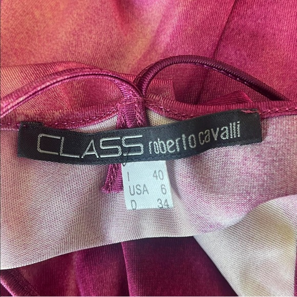 SOLD Vintage Cavalli dress size 40 - Picture 4 of 4